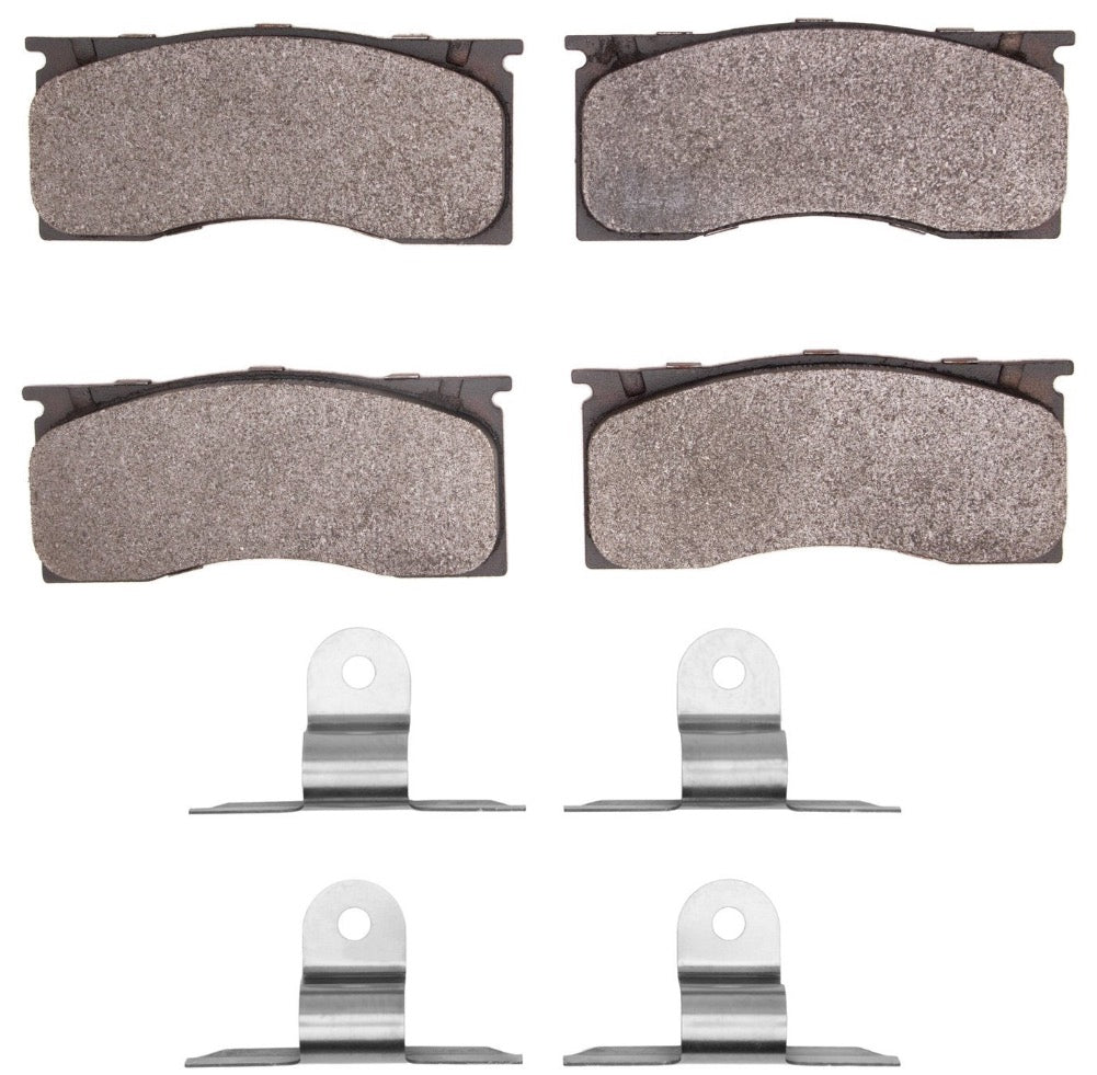 Brake Pads Ford Mustang 65-67, Falcon 67, Plymouth Barracuda 64-69 1551-0011-00