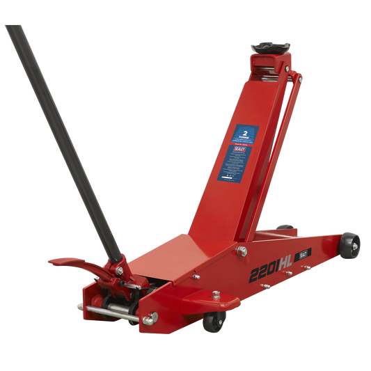 Long Reach High Lift Commercial Trolley Jack 2 Tonne 2201HL