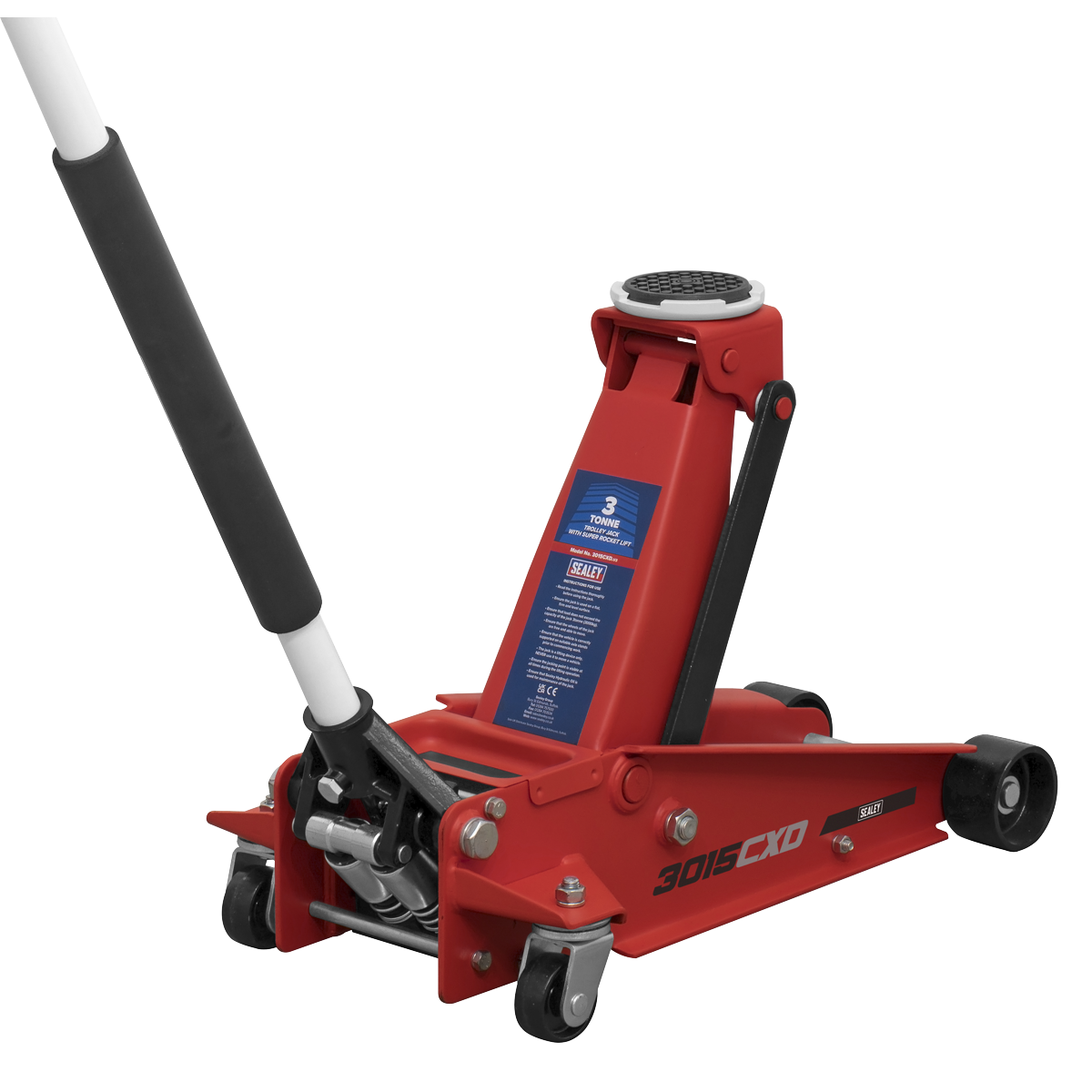 Trolley Jack with Super Rocket Lift 3 Tonne 3015CXD