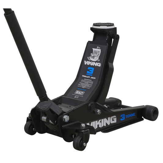 Viking Low Profile Professional Trolley Jack with Rocket Lift 3 Tonne 3100TB