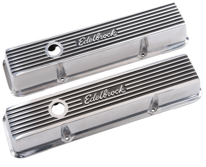 SBC Edelbrock Valve Covers