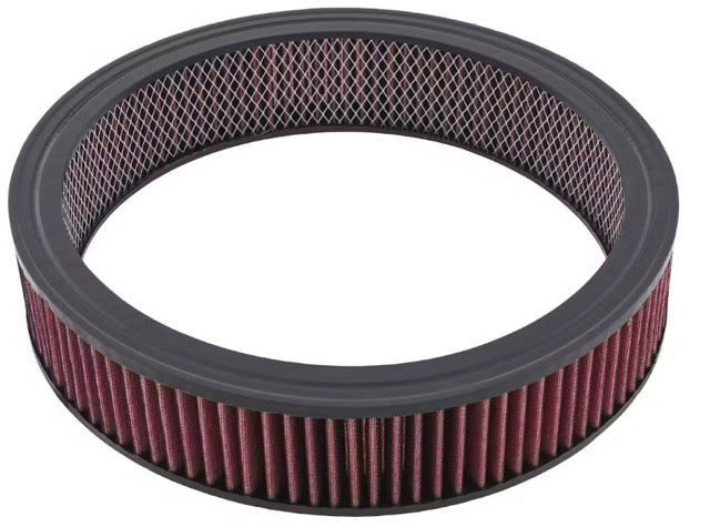 Red Washable Air Filter Element, 14 x 3 Inch