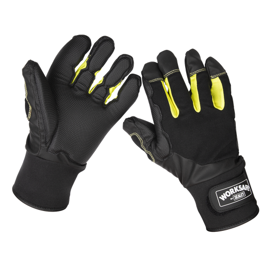 Worksafe® Anti-Vibration Gloves, Large - Pair 9142L