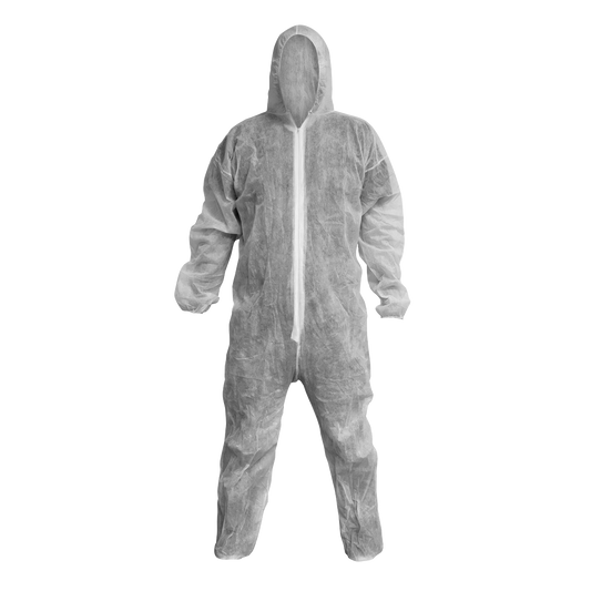 Worksafe® Disposable Coverall, White - Large 9601L