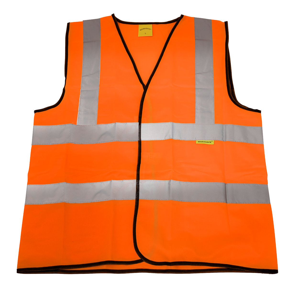 Worksafe® Hi-Vis Orange Waistcoat - Large 9812l