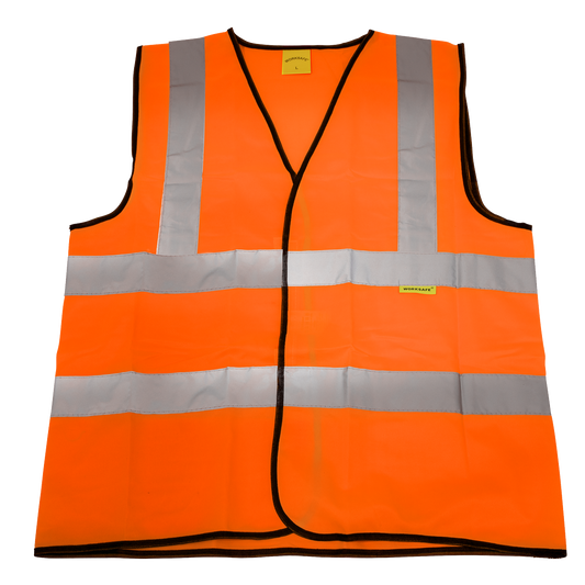 Worksafe® Hi-Vis Orange Waistcoat - Large 9812l