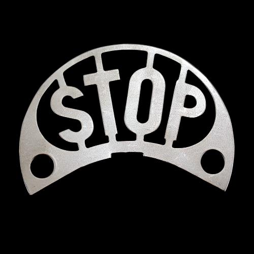 Stop lamp face plate A-13442-AR