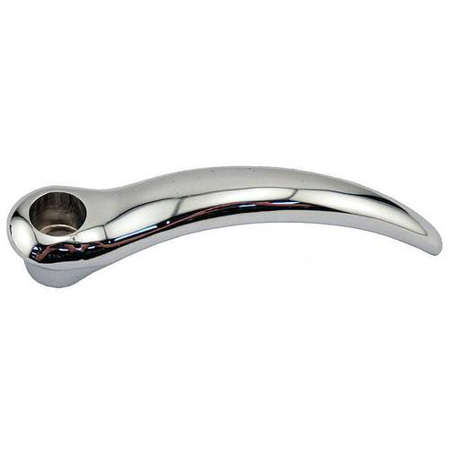 Inside door handle (plain) in chrome for the Ford Model A 1928 to 1931, A-702780-AOR, A46250E.