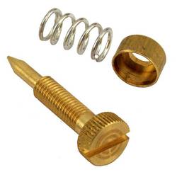 Brass idle mixture screw for the Ford Model A 1928 to 1929. A-9577-AMB, A9577E.&nbsp;