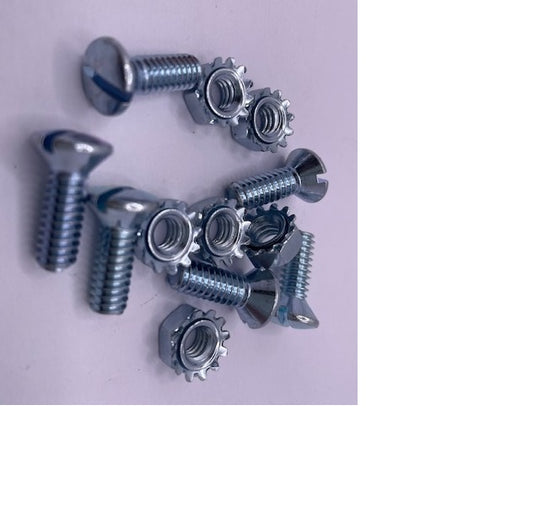 Dash Rail Screw and Nut Set A80021C - Belcher Engineering