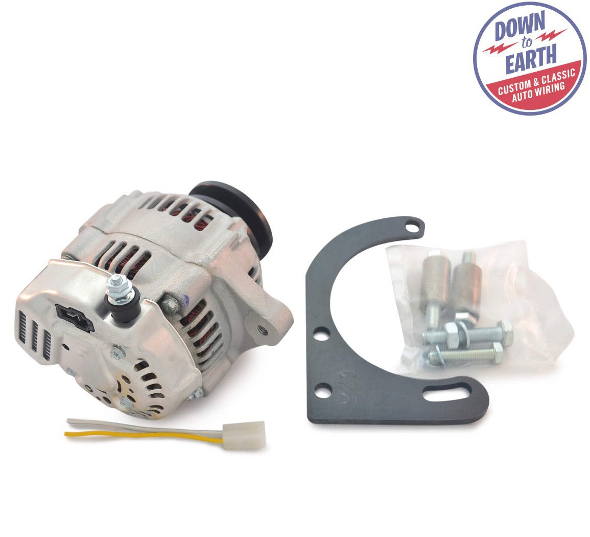 Mini Alternator Small Block Chevy Complete Kit ALT-MINI-KIT 50amp