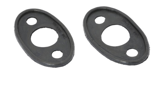 Door handle pads for the Ford Model B or Early V8 1932 to 1934, B-702356-AS, B-7022428-A.&nbsp;