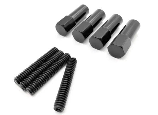 Valve Cover Mini Bolts 1/4"-20 (4 Set) Black RPC R7283BK - Belcher Engineering