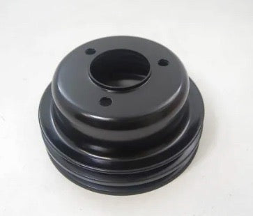 Crank Pulley SBF, Ford 289 Double Groove Crank Pulley R8974B (Black)