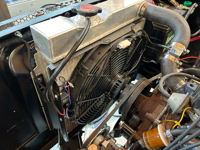 1966 Ford Mustang Electronic Fan Cooling