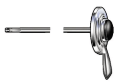 Horn and Light Switch Rod (1930) 45 3/4 Long - Belcher Engineering