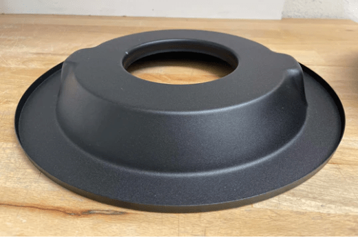 Air Cleaner 14" Round Mustang (Black) - Belcher Engineering