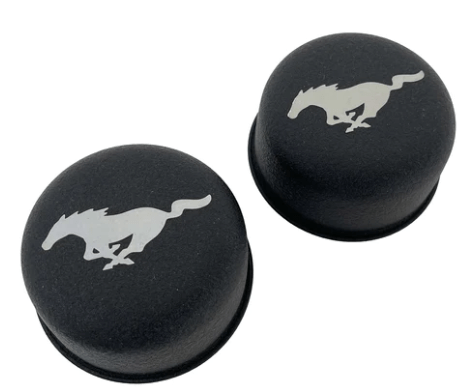 Push in Breather Cap Black Mustang** - Belcher Engineering