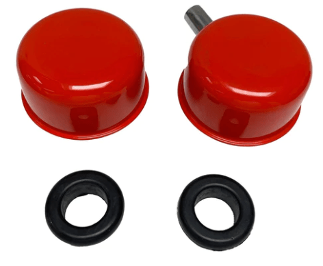 Push in Breather Cap Red - Belcher Engineering