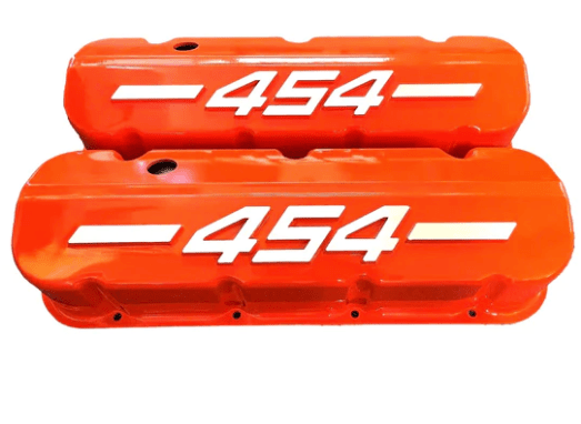 Valve Covers: BBC 454 Orange Tall** - Belcher Engineering