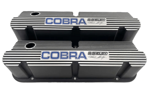 Valve Covers SBF Black Shelby Cobra ** - Belcher Engineering